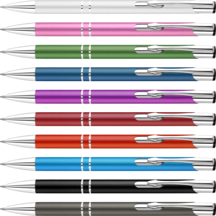 Electra Classic Satin Metal Ballpoint Pen