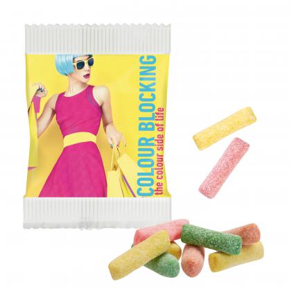Mini HITSCHIES Chew Candy Mix SOUR in Paper Bag