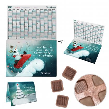 Paper Inlay A5 Cover Advent Calendar