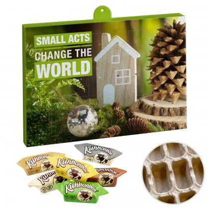 Premium Gift Advent Calendar Eco with Kuhbonbons ®