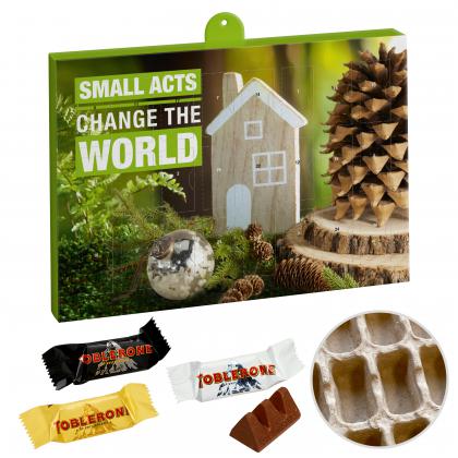Premium Gift Advent Calendar Eco with Toblerone Mini Mix