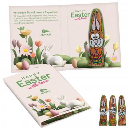 Sweet Wrap with MINI Chocolate Easter Bunny