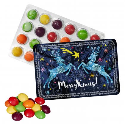 The World's Smallest (Advent) Calendar with Standard Motifs with SKITTLES®