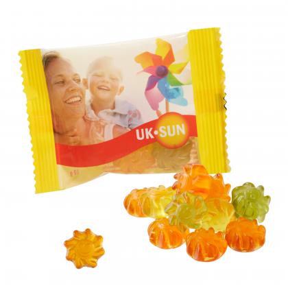 Vegan Well-Being Fruit Gum with Aloe Vera in a Standard Bag