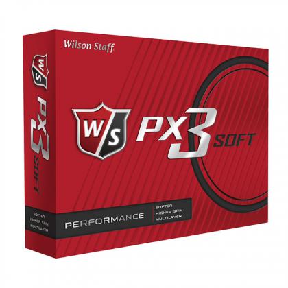 WILSON PX3 SOFT PRINTED GOLF BALLS