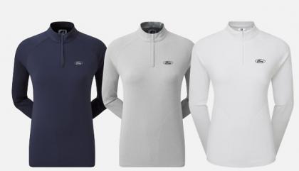 FJ (FOOTJOY) WOMEN'S GOLF HALF ZIP MIDLAYER