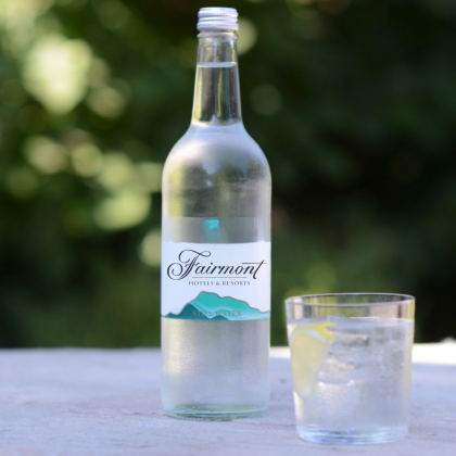 Premium 750ml Still Natural Spring Branded Glass Water Bottles