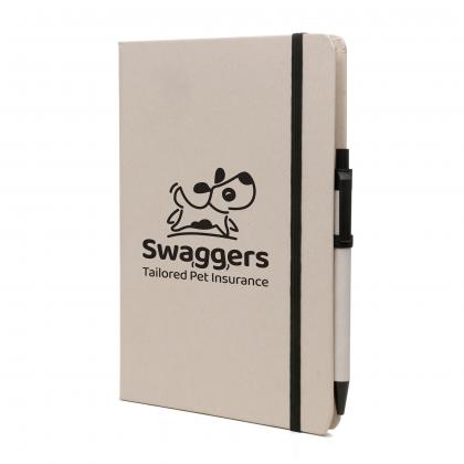 A5 Recycled Milk Carton Notebook & Pen A5 Recycled Milk Carton Notebook & Pen