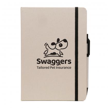 A5 Recycled Milk Carton Notebook & Pen A5 Recycled Milk Carton Notebook & Pen