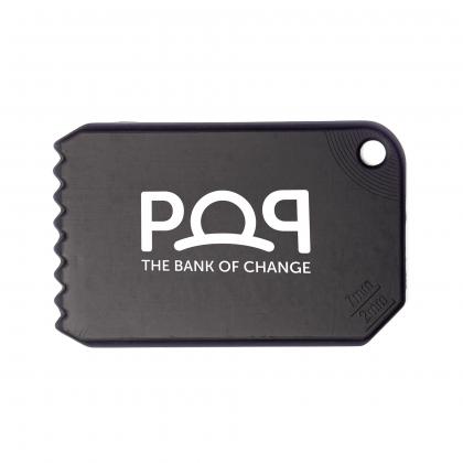 Made in Britain Recycled Business Card Ice Scraper