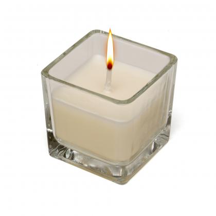 Serenity Soy Wax Glass Candle