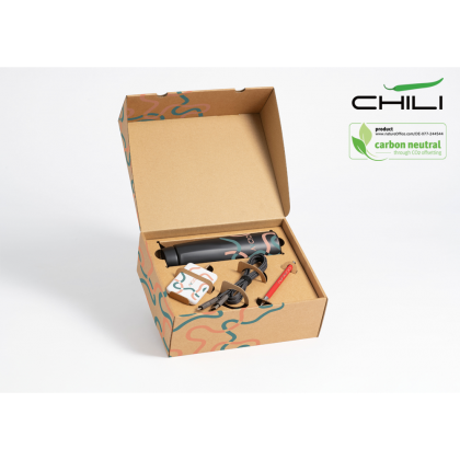 Chili Concept Gift Set 2 - Bottle, Charging Cable, Power Bank, Ballpen