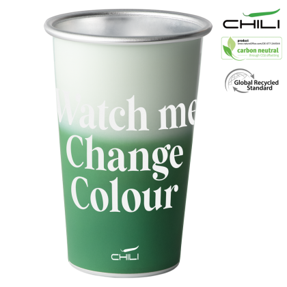 KOP GRS Recycled 450ml Aluminium Cup by Chili - Green