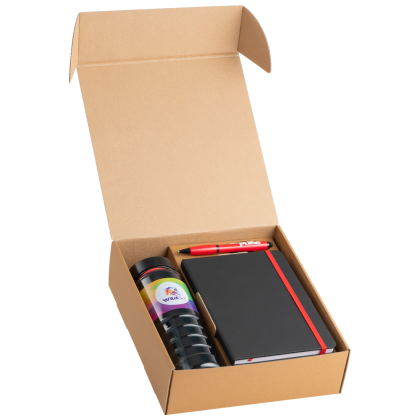 Onboarding Gift Set 1 - A5 Notebook, Sports Bottle, Contour Pen