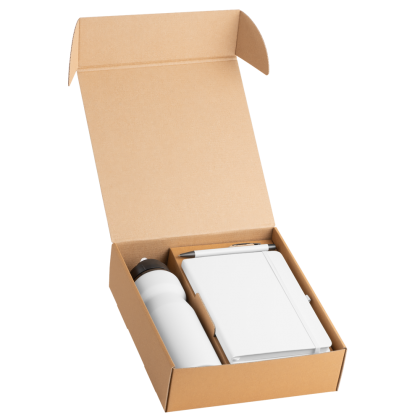 Onboarding Gift Set 8 - A5 Notebook, Aluminium Bottle, Soft Feel Pen