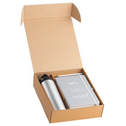 Onboarding Gift Set 9 - A5 Notebook, Aluminium Bottle, Metal Pen