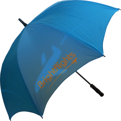 Fibrestorm Auto Double Canopy Umbrella