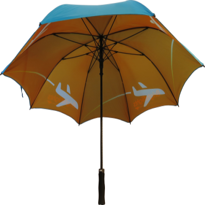 Fibrestorm Auto Eco Double Canopy Umbrella