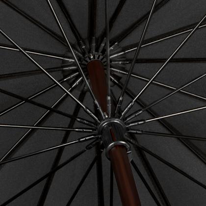 Impliva Falcone 16 panel WoodCrook Umbrella