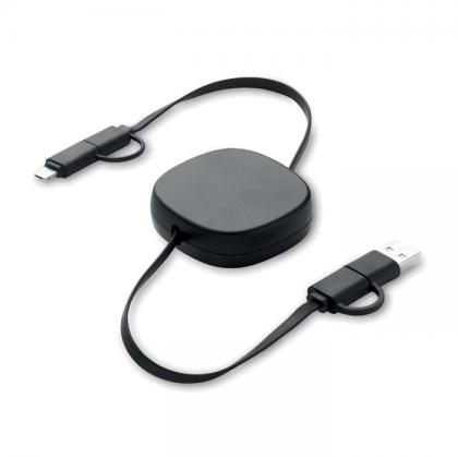 Linea - 60w Retractable Charging Cable