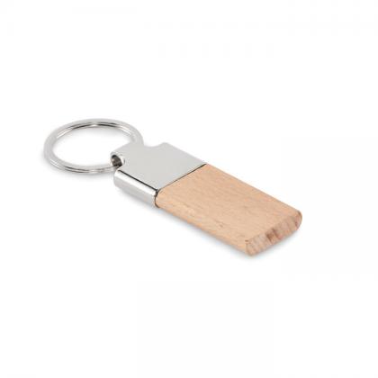 Llaving - Key Ring With Rubber Wood