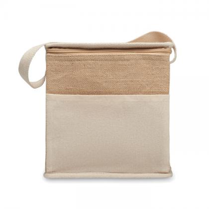 Lona - Jute And Canvas Cooler Bag 3l