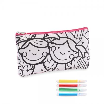 Kiddo - Pencil Case With Markers