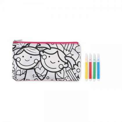 Kiddo - Pencil Case With Markers