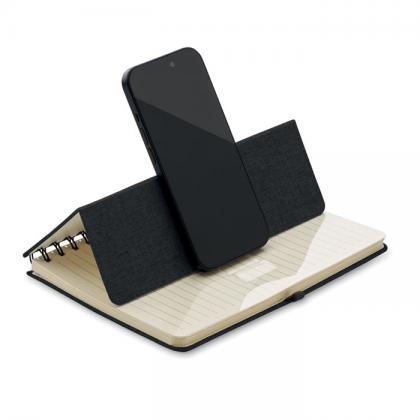 Strata - A5 Notebook With Phone Holder Strata - A5 Notebook With Phone Holder