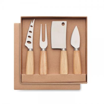 Camembert - Set Of 4 Cheese Knives