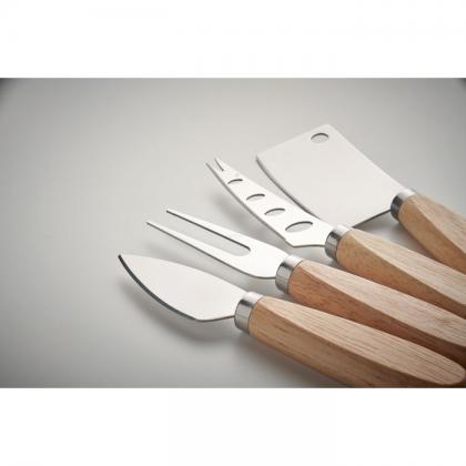 Camembert - Set Of 4 Cheese Knives