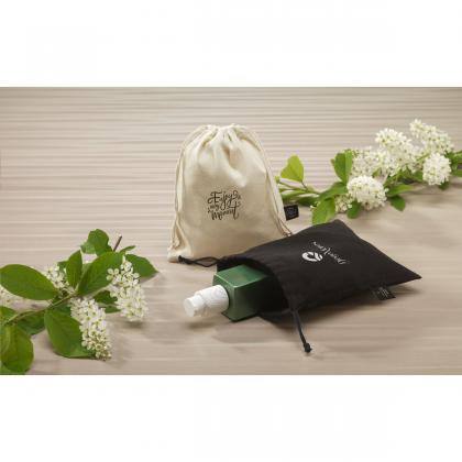 Gift Pouch Natural GRS Recycled Cotton (150 g/m²) S