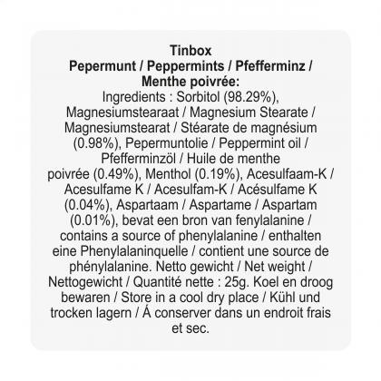 TinBox peppermints