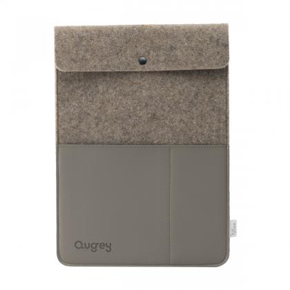 Recycled Felt & Apple Leather Laptop Sleeve 14"