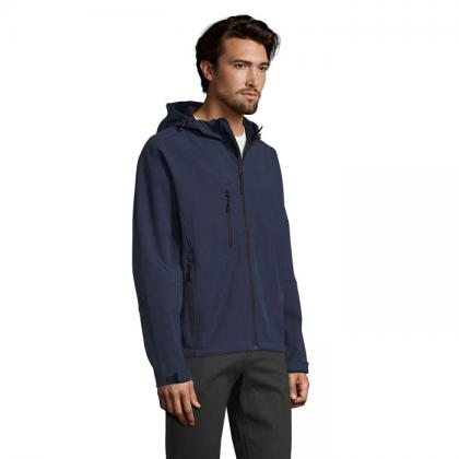 Replay Men Hooded Softshell