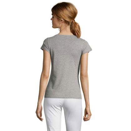Moon Women's V-Neck T-Shirt