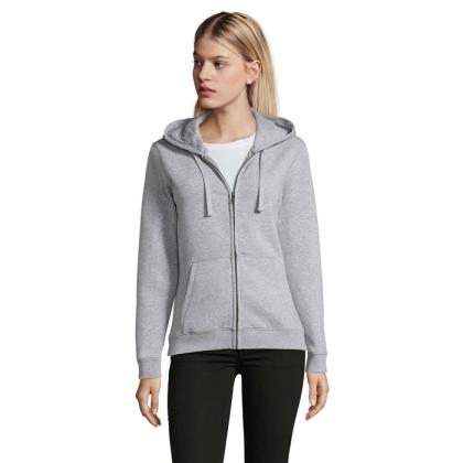 Spike Women Zip Hood Sweat