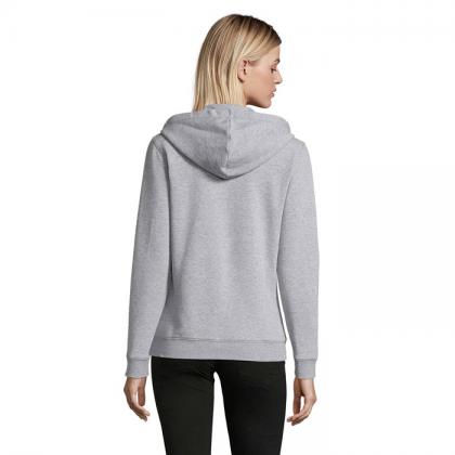 Spike Women Zip Hood Sweat