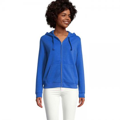 Spike Women Zip Hood Sweat