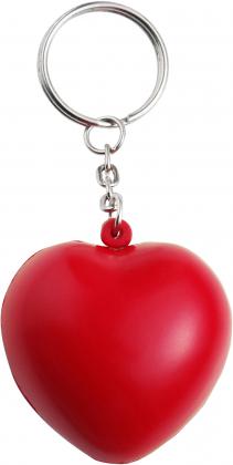 Anti stress heart key holder