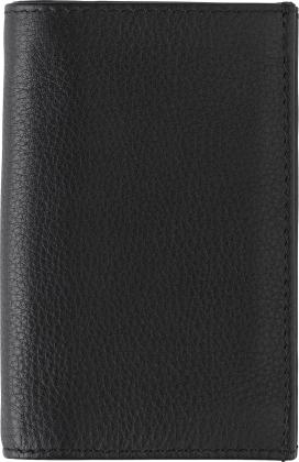 Split leather credit card wallet