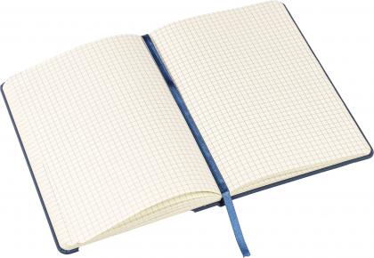 PU notebook (A5) with grid square pages
