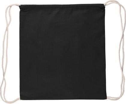 OEKO-TEXÂ® cotton drawstring backpack (140gm / 5oz)