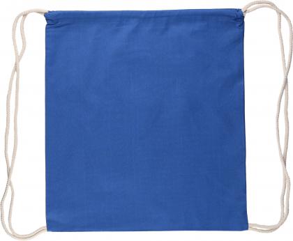 OEKO-TEX&Acirc;&reg; cotton drawstring backpack (140gm / 5oz)