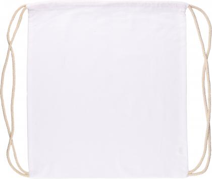 OEKO-TEX&Acirc;&reg; cotton drawstring backpack (140gm / 5oz)
