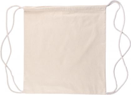 OEKO-TEX&Acirc;&reg; cotton drawstring backpack (140gm / 5oz)
