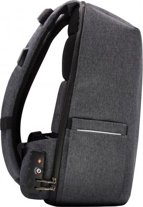 The Phantom - BrandCharger anti-theft RPET backpack