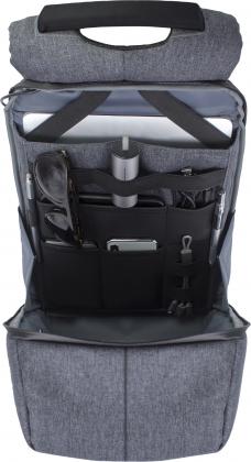 The Phantom - BrandCharger anti-theft RPET backpack