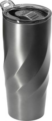 The Vortex Calix XL - BrandCharger recycled steel travel mug (500ml)