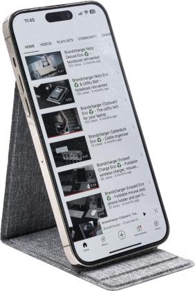 The Ascend Charge - BrandCharger RPET phone stand